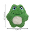 KONG Snuzzles Dog Toy Frog, 1ea/XS/Mini