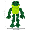 KONG Knots Frog Dog Toy 1ea/LG/XL