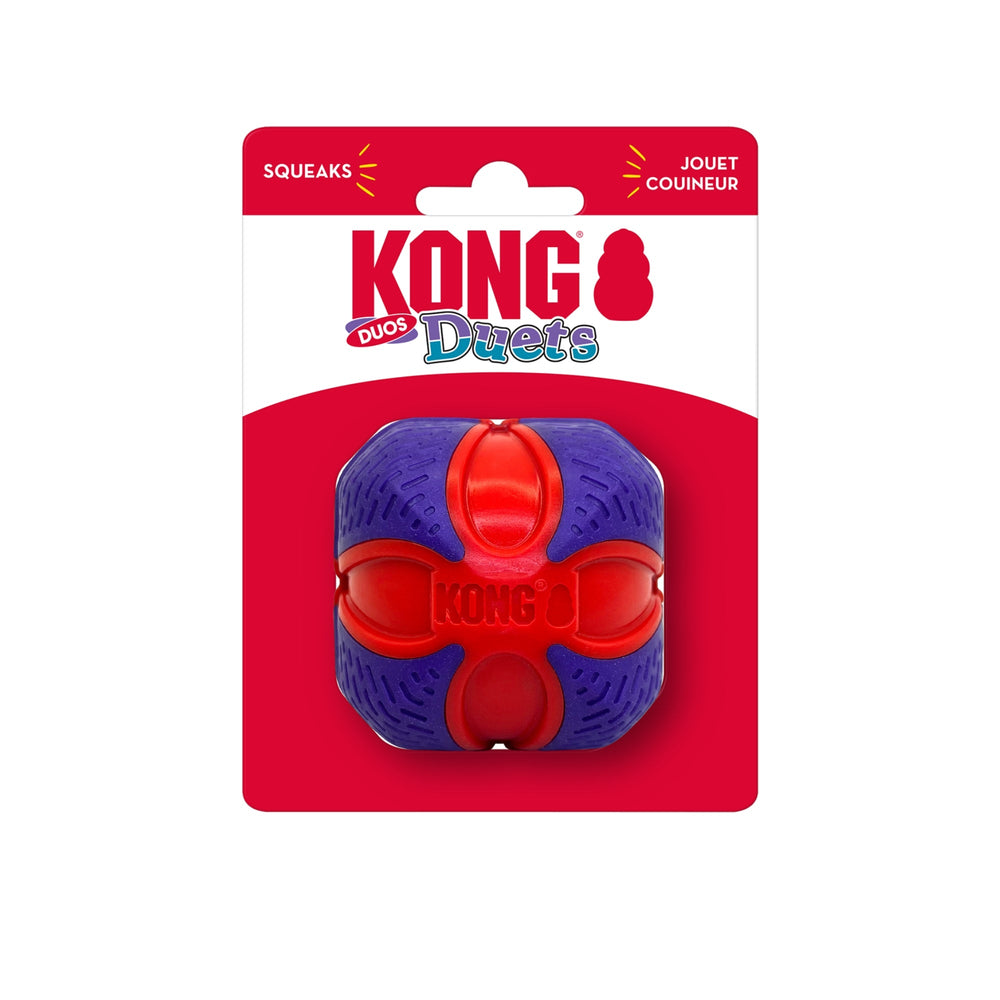 Kong Duets Duos Dog Toy Ball, 1ea/Medium