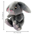 KONG Toughz Dog Toy Bunny, 1ea/MD