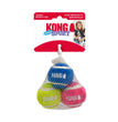 KONG Sport Softies Balls Dog Toy Assorted, 1ea/SM, 3 pk