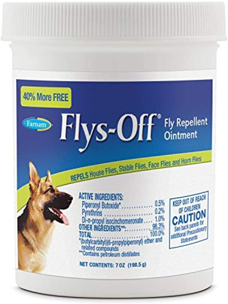 Farnam Flys Off Fly Repellent Ointment 1ea/7 oz for your Pet Dog with Pet Store X.