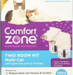 Comfort Zone Diffuser Kit for Cat Calming | MultiCat Calming Formula 1ea/Two pk Diffuser Kit