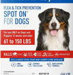 Adams Plus Flea & Tick Prevention Spot On for Dogs 3 Month Supply Clear 1ea/XL Dogs 61 To 150 lb