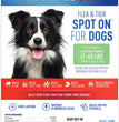 Adams Plus Flea & Tick Prevention Spot On for Dogs 3 Month Supply Clear 1ea/Large Dogs 31 To 60 lb