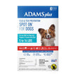 Adams Plus Flea & Tick Prevention Spot On for Dogs 3 month supply Clear 1ea/SMall Dog 5 To 14 lb