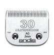 Andis UltraEdge Grooming Blade Chrome 1ea/Size #30