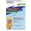 Zodiac Spot On Plus Flea & Tick Control for Cats 1ea/5 Lbs And Over, 4 pk