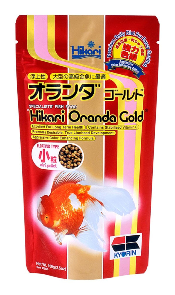 Hikari USA Oranda Gold Pellets Fish Food 1ea/3.5 oz, Mini for your Pet Fish.