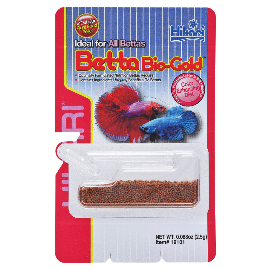 Hikari USA Betta BioGold Pellets Fish Food 1ea/0.088 oz for your Pet Fish.