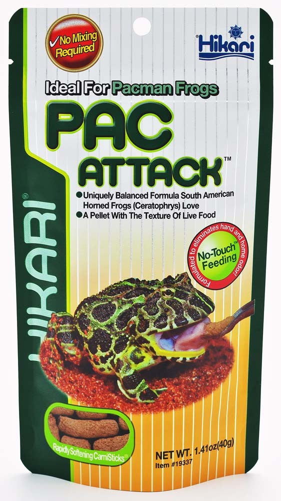 Hikari USA Packman Frog PAC Attack Wet Food 1ea/141 oz for your Pet Reptile with Pet Store X.