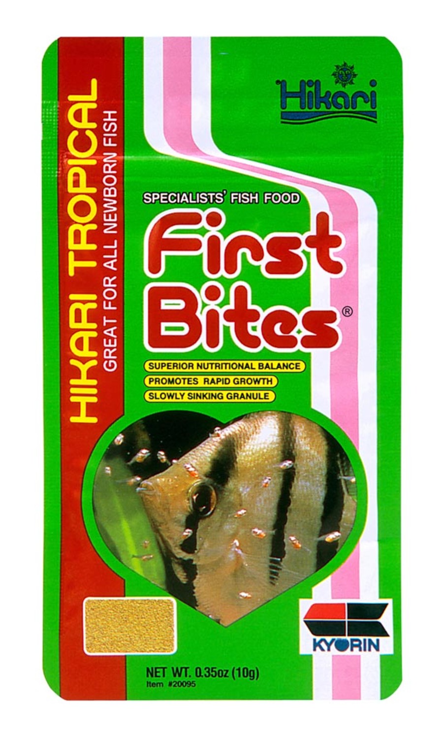 Hikari USA First Bites Granule Fish Food 1ea/035 oz for your Pet Fish with Pet Store X!