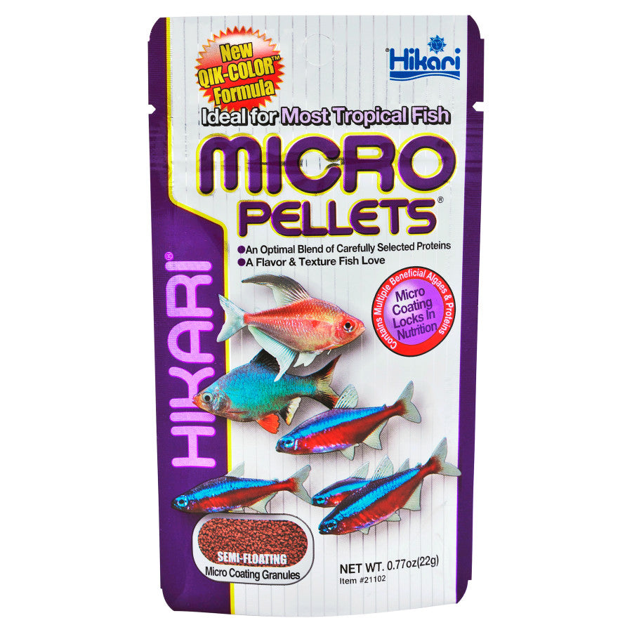 Hikari USA Tropical Pellets Fish Food 1ea/077 oz for your Pet Fish with Pet Store X!