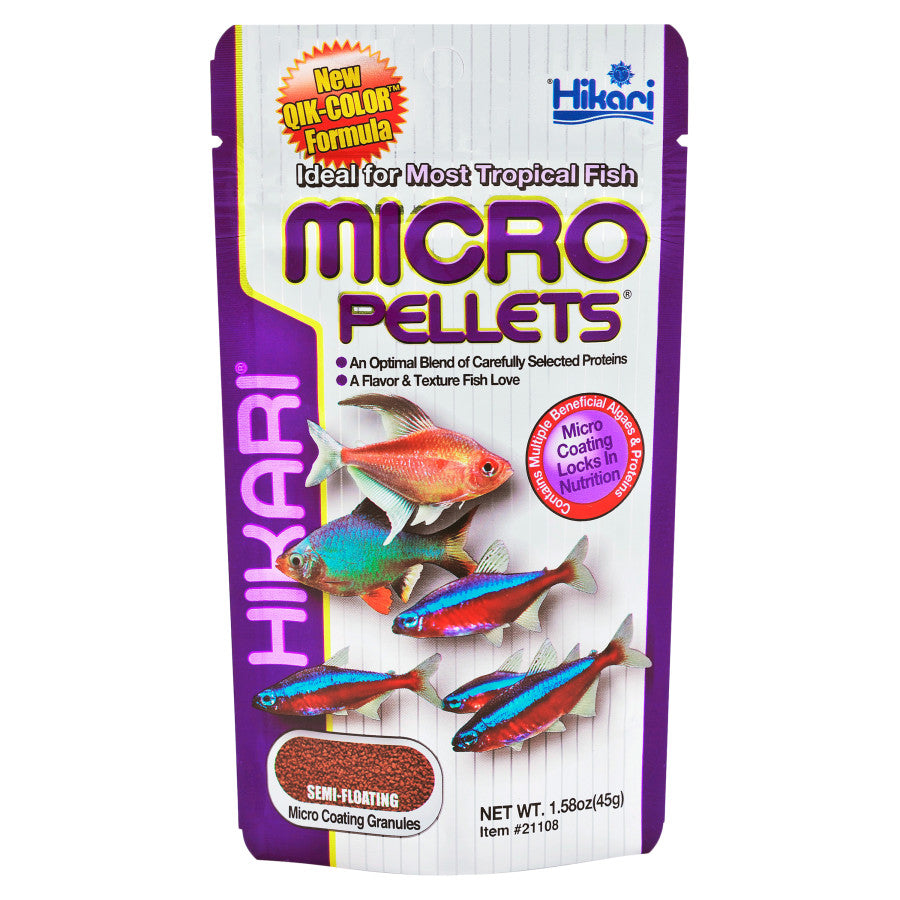 Hikari USA Tropical Pellets Fish Food 1ea/1.58 oz for your Pet Fish.