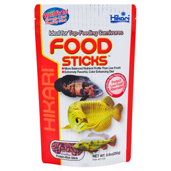 Hikari USA Food Sticks™ Floating Fish Food 1ea/8.8 oz for your Pet Fish.