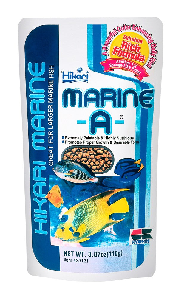 Hikari USA Marine A Pellets Slow Sinking Fish Food 1ea/387 oz for your Pet Fish with Pet Store X!