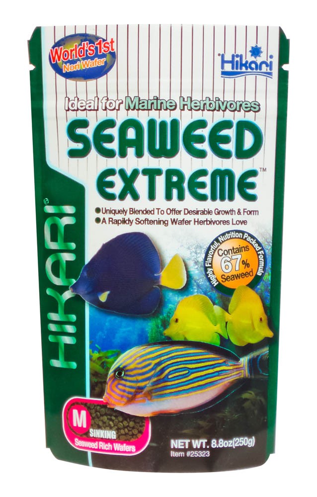 Hikari USA Seaweed Extreme Wafer Fish Food 1ea/8.8 oz, MD for your Pet Fish.