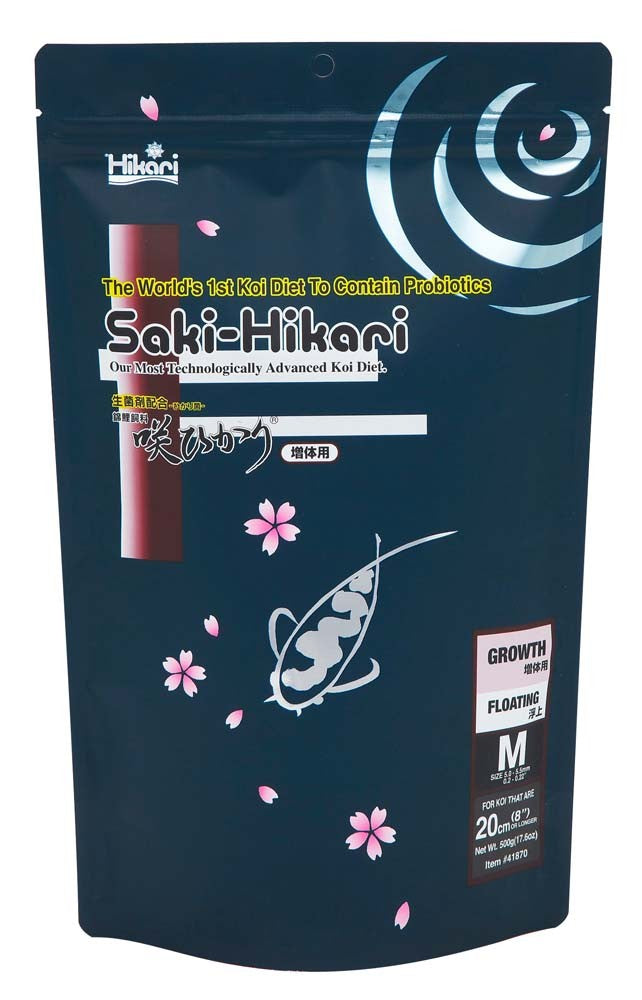 Hikari USA Saki-Hikari Growth Formula Fish Food for Koi 1ea/17.6 oz, MD for your Pet Fish.