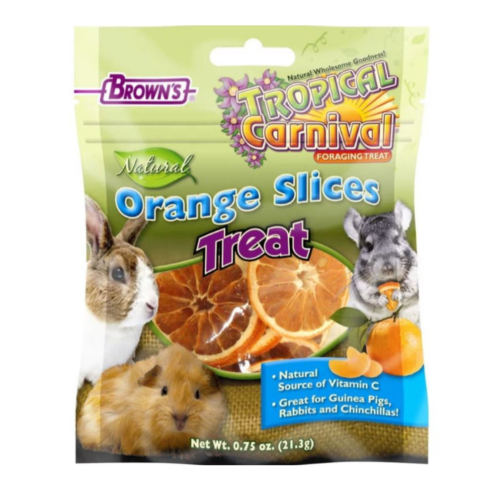 Tropical Carnival Natural Orange Slices S.A. Treat .75oz.