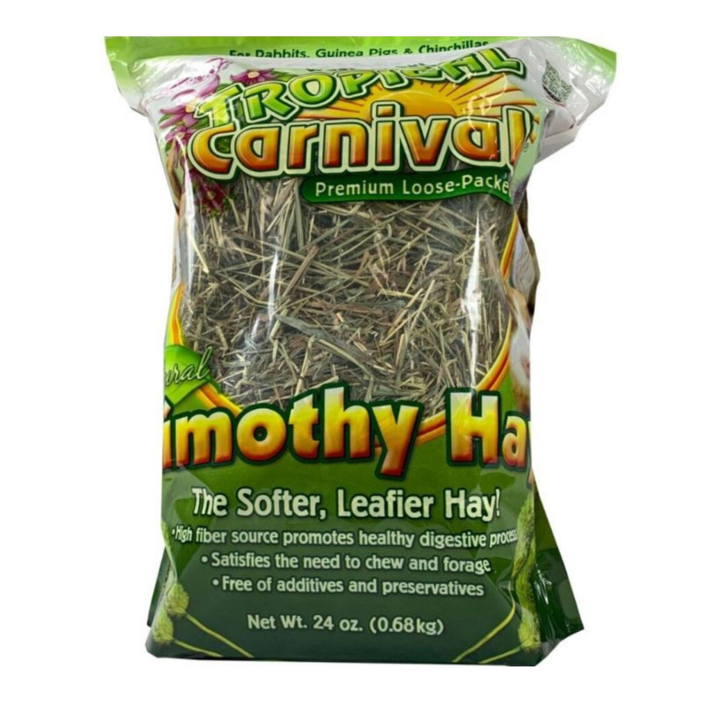 Tropical Carnival Natural Timothy Hay 24oz.