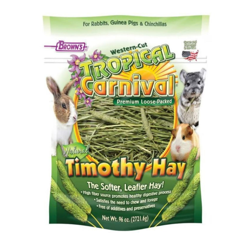 Tropical Carnival Natural Timothy Hay 96oz.