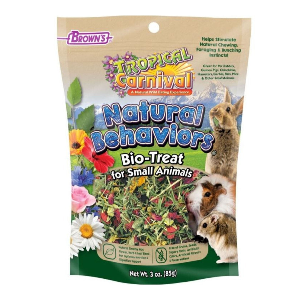 Tropical Carnival Natural Behaviors S.A. Treats 3oz.