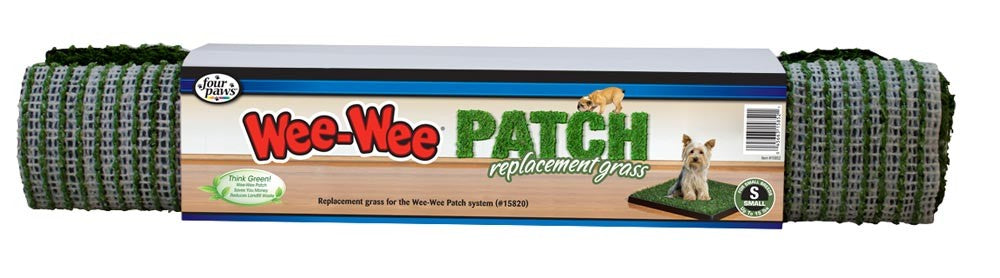 Four Paws Wee-Wee Dog Grass Replacement Patch 1ea/SMall (12 ct) for your Pet Dog with Pet Store X.