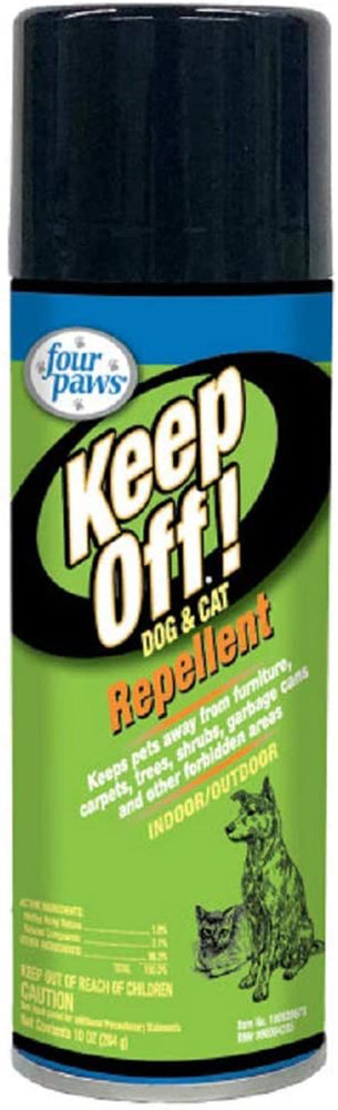 Four Paws Keep Off! Indoor and Outdoor Cat and Dog Repellent 1ea/10 oz for your Pet Dog with Pet Store X.