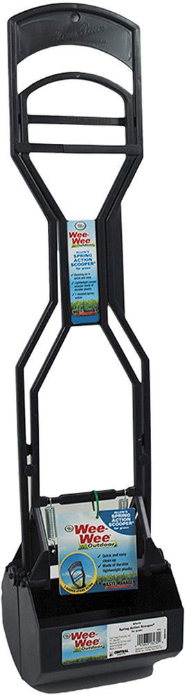 Four Paws Allen's Spring Action Dog Scooper For Grass Standard Black 1ea/513 in X 55 in X 2475 in for your Pet Dog with Pet Store X.