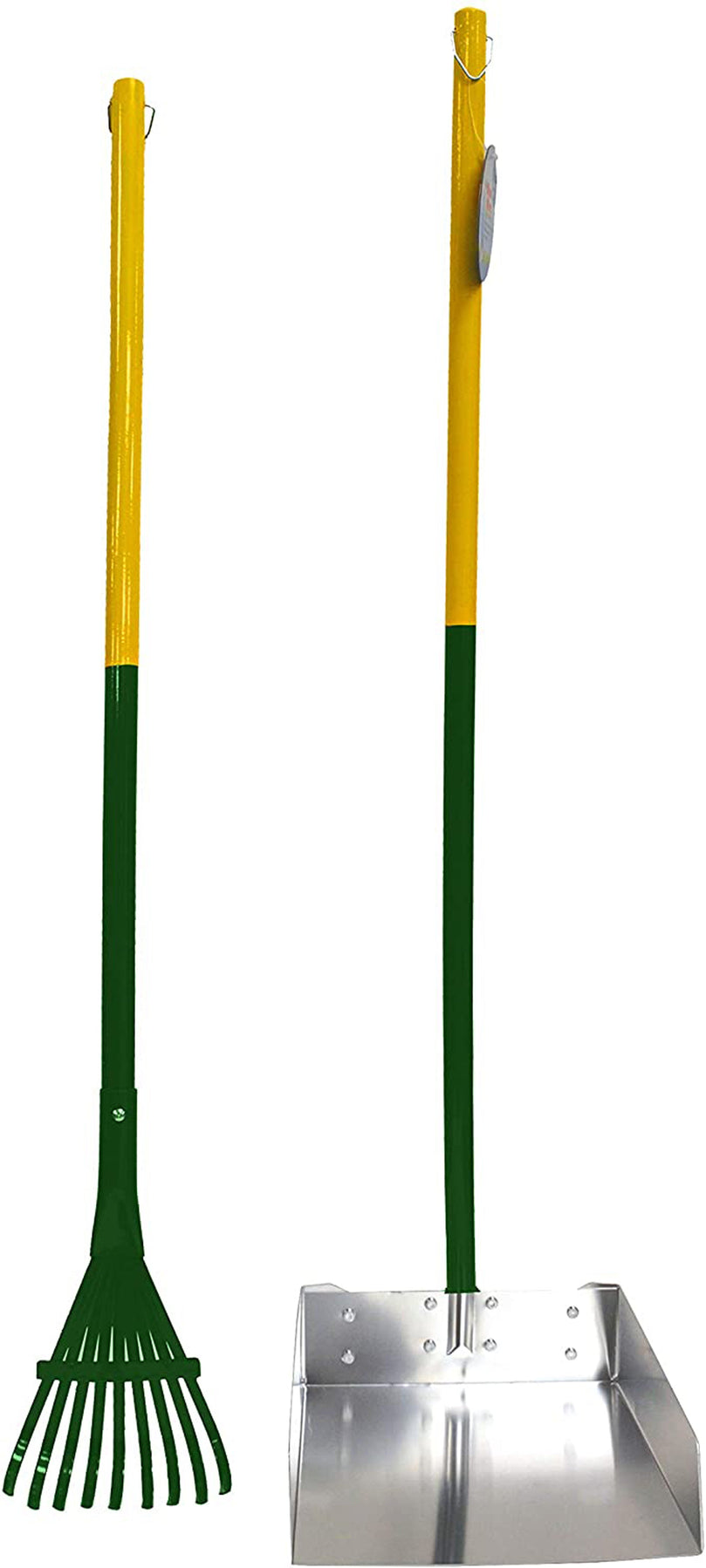 Four Paws Dog Rake & Scooper Set for Pet Waste Pick-up Rake & Pan Set 1ea/Large, 95 in X 10 in X 38 in for your Pet Dog with Pet Store X.