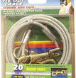 Four Paws Heavy Weight Dog Tie Out Cable Silver 1ea/20 ft for your Pet Dog with Pet Store X.