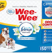 Four Paws Four Paws Wee-Wee Odor Control Dog Training Pads with Febreze Freshness 1ea/50 ct, 22 in X 23 in for your Pet Dog with Pet Store X.