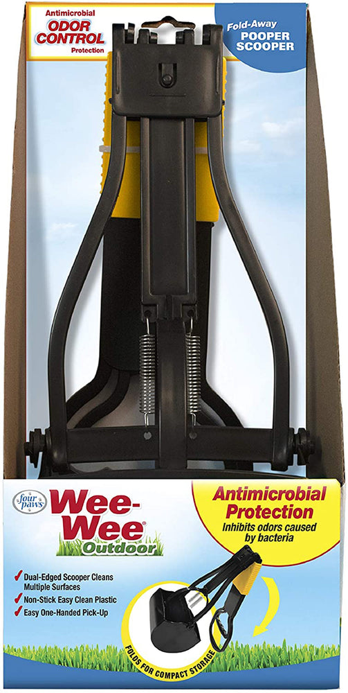 Four Paws Four Paws Wee-Wee Fold-Away Dog Pooper Scooper All Surfaces 1ea/One Size for your Pet Dog with Pet Store X.