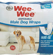 Four Paws Wee-Wee Disposable Male Dog Wraps Male Wraps 1ea/Medium/Large (36 ct) for your Pet Dog with Pet Store X.