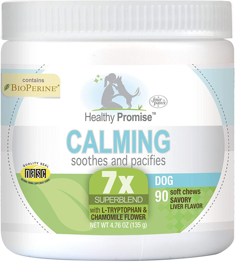 Four Paws Healthy Promise Calming Chews for Dogs Calming 1ea/90 ct for your Pet Dog with Pet Store X.