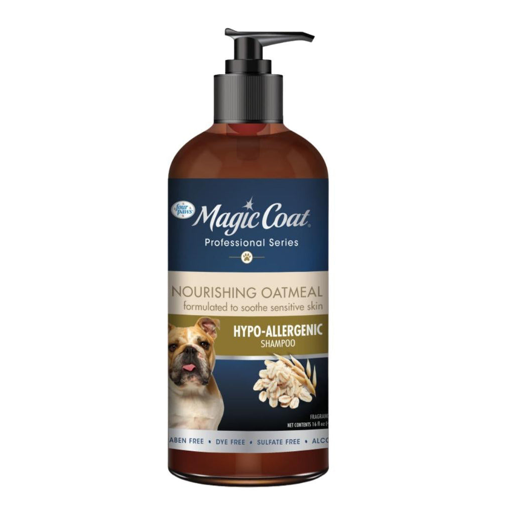 Four Paws Magic Coat Professional Series Nourishing Oatmeal Hypo-Allergenic Dog Shampoo Hypo-Allergenic 1ea/16 Fl Oz for your Pet Dog with Pet Store X.