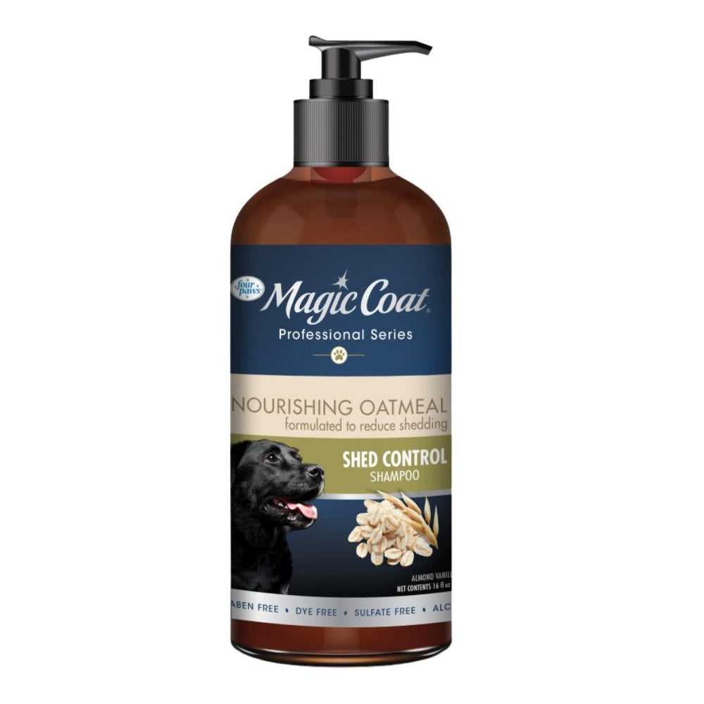 Four Paws Magic Coat Professional Series Nourishing Oatmeal De-Shedding Dog Shampoo De-Shedding 1ea/16 Fl Oz for your Pet Dog with Pet Store X.