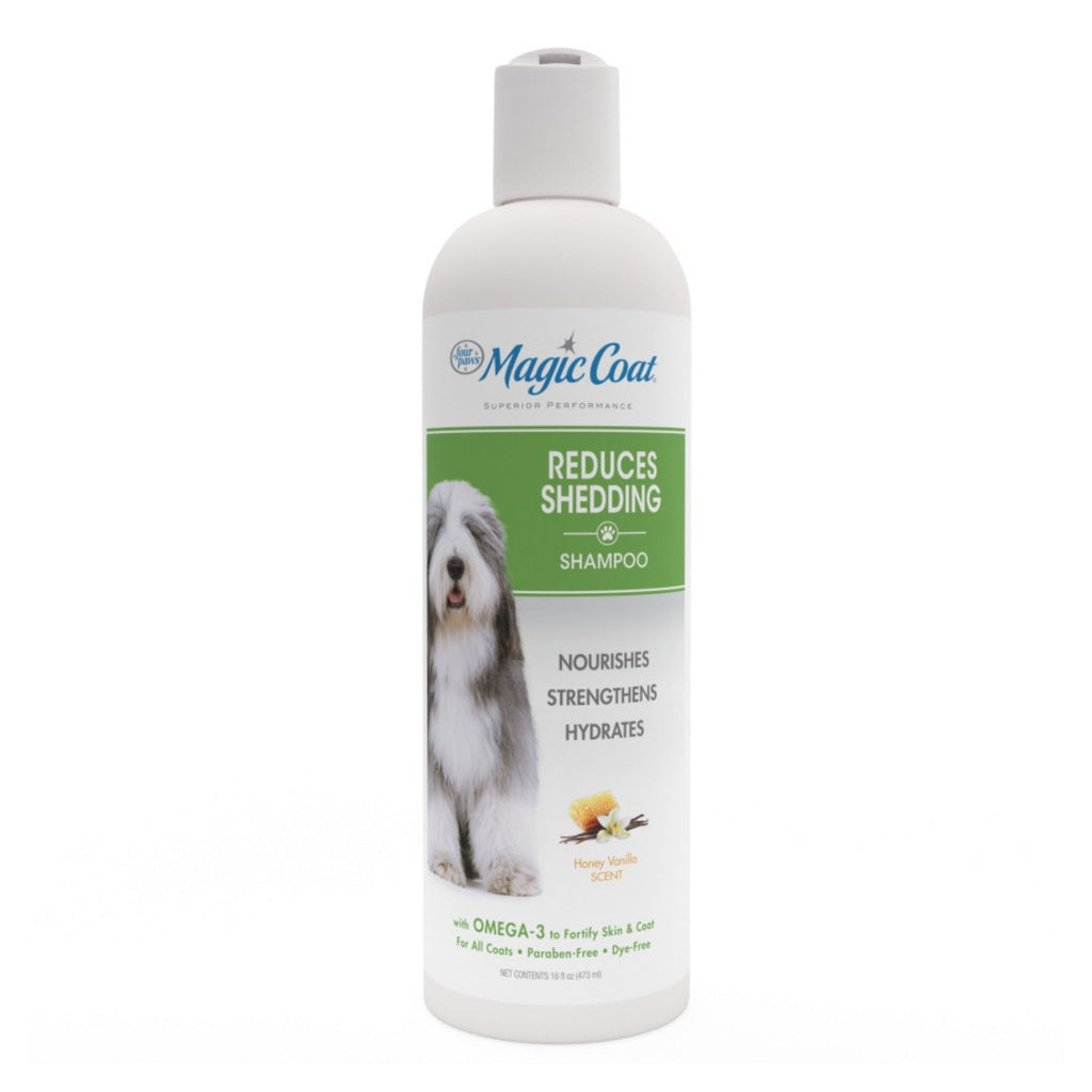 Four Paws Magic Coat Reduces Shedding Shampoo for Dogs Reduces Shedding Dog Shampoo, 1ea/16oz.