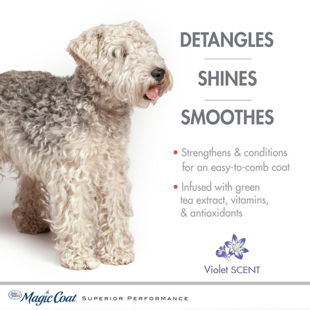 Four Paws Magic Coat Detangling Shampoo for Dogs Detangling Dog Shampoo, 1ea/16oz.