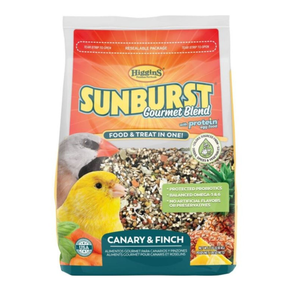 Sunburst Gourmet Blend Canary & Finch 2 Lb