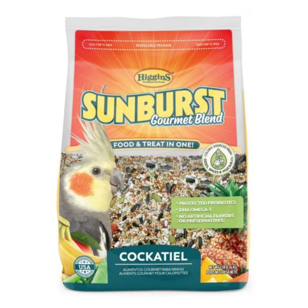 Sunburst Gourmet Blend Cockatiel 3 Lb