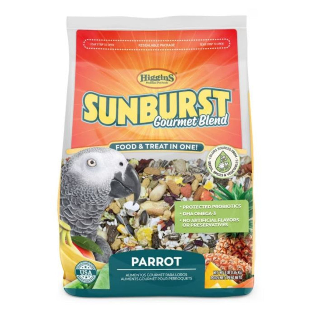 Sunburst Gourmet Blend Parrot 3 Lb