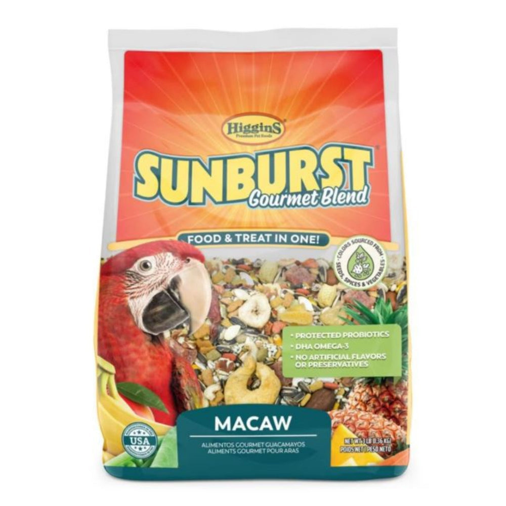 Sunburst Gourmet Blend Macaw 3 Lb