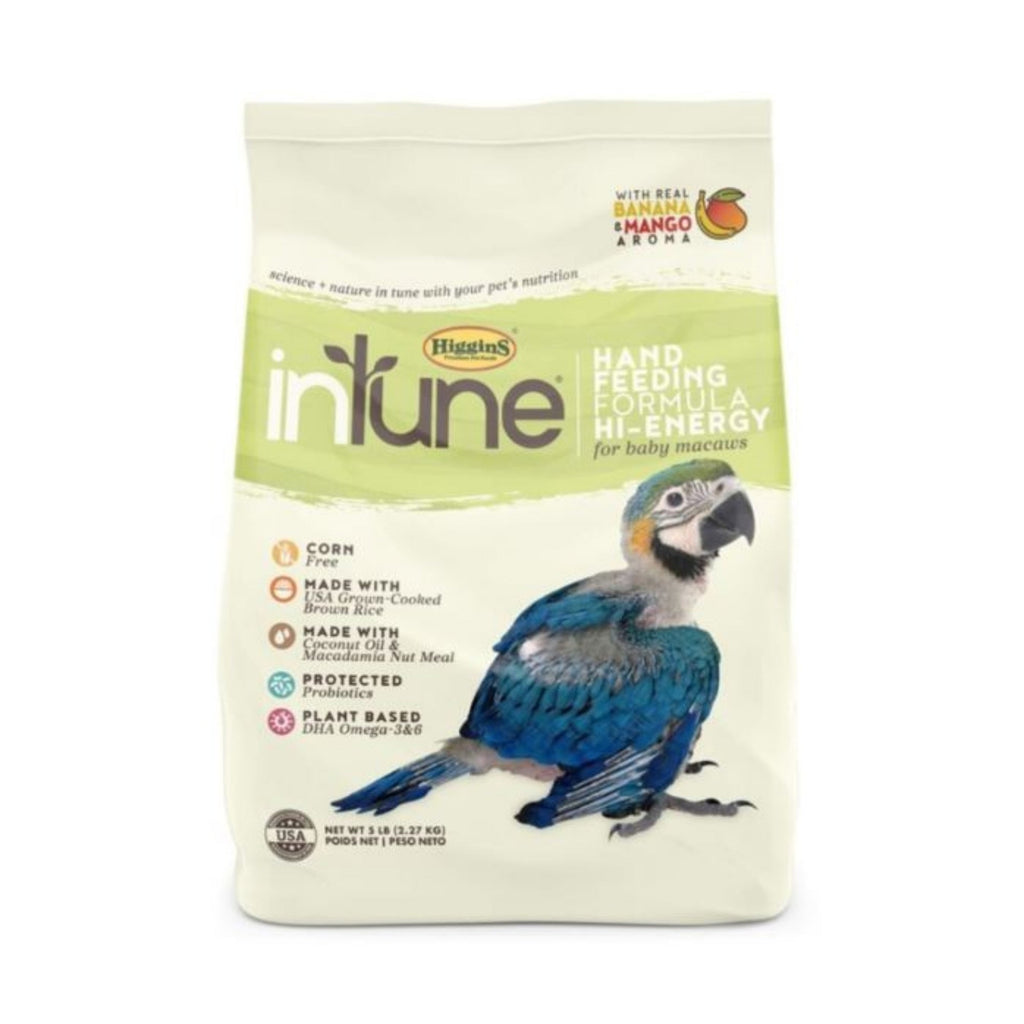 Intune Hand Feed Formula Hi Energy Macaw 5 Lb