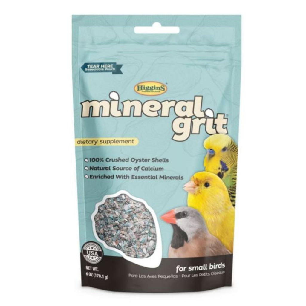 Higgins Mineral Grit Supplement For Small Birds 6oz.