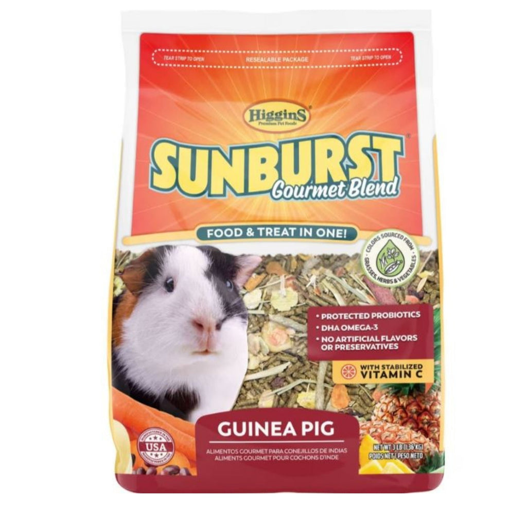 Sunburst Gourmet Blend Guinea Pig 3 Lb