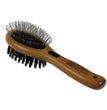 Bamboo Groom Combo Brush with Bristles and Pins Small/Medium