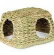 Prevue Pet Products Grass Hut for Small Animals Natural/Mat Green 1ea/MD