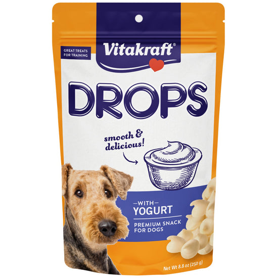 Vitakraft Drops Dog Treats Yogurt 1ea/88 oz for your Pet Dog with Pet Store X!