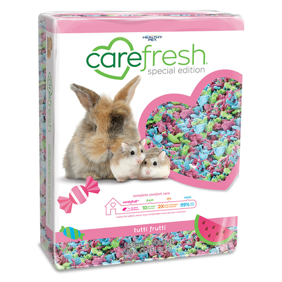 CareFRESH Special Edition Small Animal Bedding Tutti Frutti 1ea/50 l for your Pet Small Animal with Pet Store X.